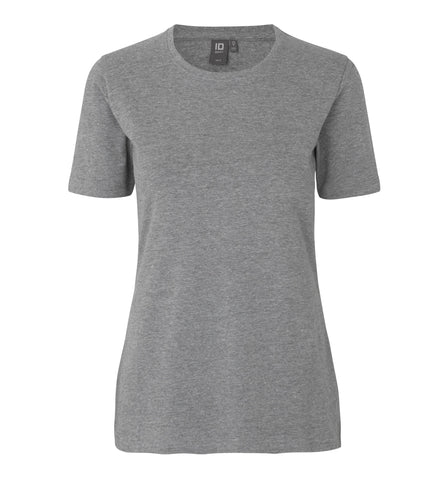 Stretch T-shirt | komfort | dame | Grå Melange