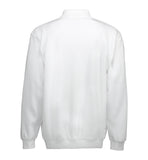 Klassisk polosweatshirt – Hvid