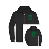 Oaks Hoodie med lynlås