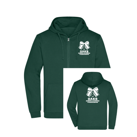 Oaks Hoodie med lynlås