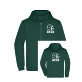 Oaks Hoodie med lynlås