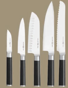 Fiskars Knivsæt 5 dele