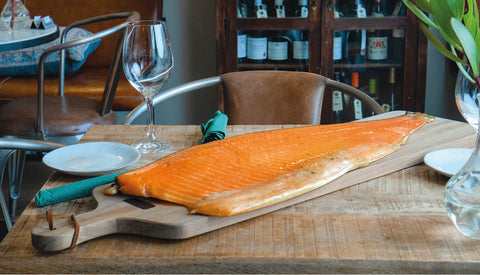 Gave Røget Laks & Brædt