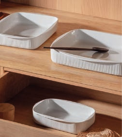 Eva Trio Legio Nova Ovnfaste fade - 3 dele