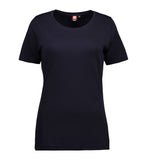Interlock Dame T-shirt, Str. M – Navy