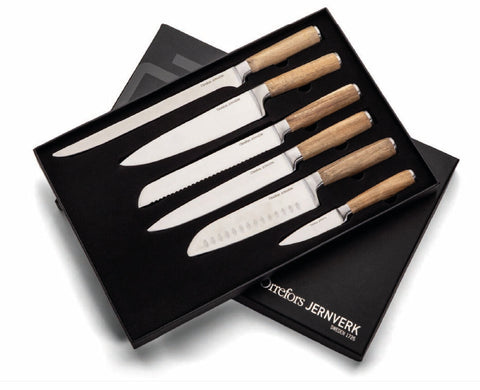 Orrefors Jernverk køkkenknive 6-pak