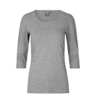 Stretch T-shirt | ¾ ærmet | dame