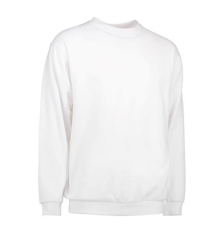 Klassisk Sweatshirt – Hvid