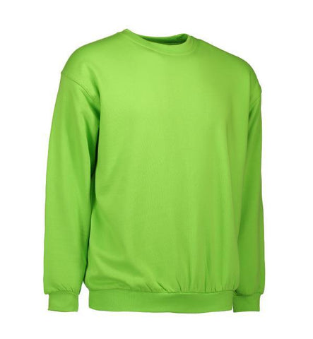 Klassisk Sweatshirt – Lime