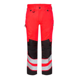 Safety Trousers Rød/Sort