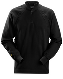 Sweatshirt med kort lynlås og MultiPockets™