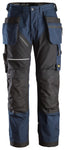 RuffWork, Canvas+ arbejdsbuks+ med hylsterlommer Navy - Black