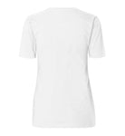 Stretch T-shirt | komfort | dame | Hvid