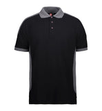 ID PRO Wear poloshirt | kontrast, Sort