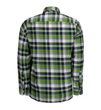 Green leaf skjorte | trykknap | Grøn