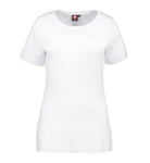 Interlock Dame T-shirt – Hvid
