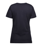 Interlock Dame T-shirt – Navy
