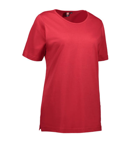 ID T-Time Dame T-shirt, Rød