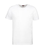 T-TIME® T-shirt m. v-hals | Hvid