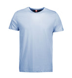 T-TIME® T-shirt m. v-hals | Lys blå
