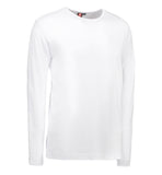 Interlock T-shirt | langærmet Hvid