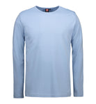 Interlock T-shirt | langærmet Lys blå