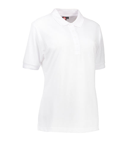 Klassisk dame poloshirt – Hvid