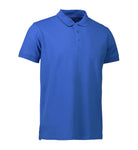 Stretch poloshirt, Azur