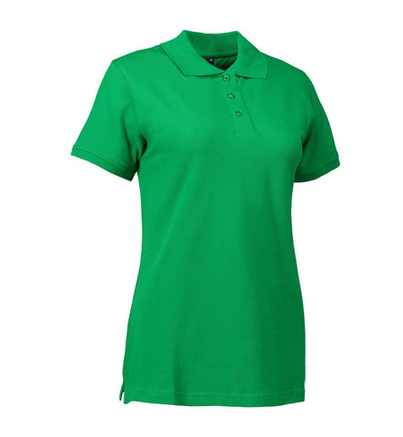 Stretch Dame Poloshirt, Grøn