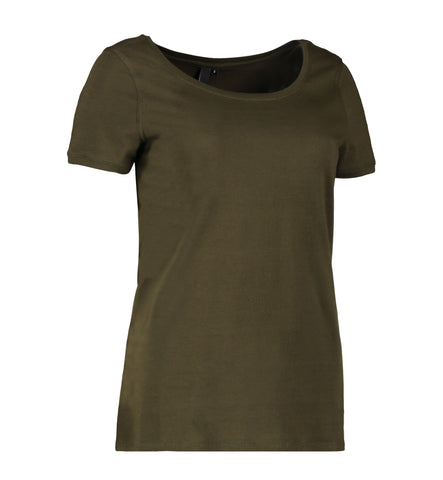 CORE O-neck Tee Dame | Oliven