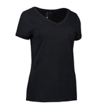 CORE V-neck Tee Dame | Sort