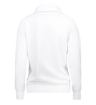 Dame cardigan sweatshirt – Hvid