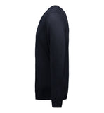 Slidstærk V-neck pullover Navy Str. XL