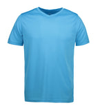 YES Active herre T-shirt Cyan