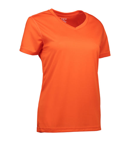 YES Active dame T-shirt Orange